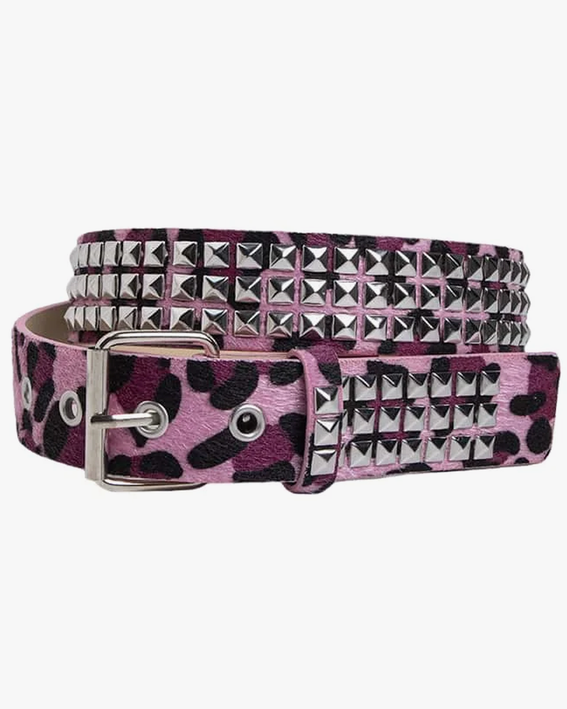 Pink Studded Belt