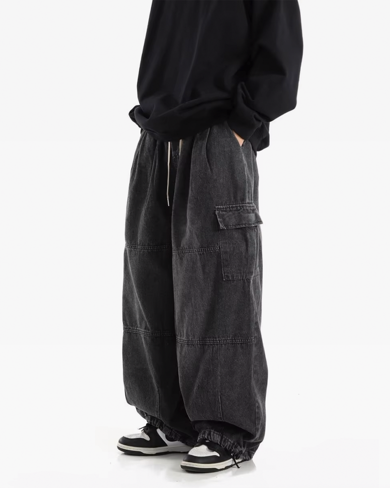 Baggy Cargo Jeans Men