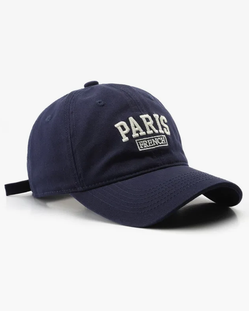 Paris Baseball Cap Y2K Wave