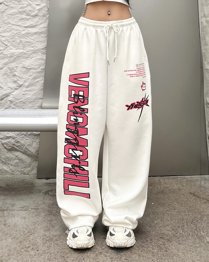 Y2K Baggy Sweatpants Y2K Wave