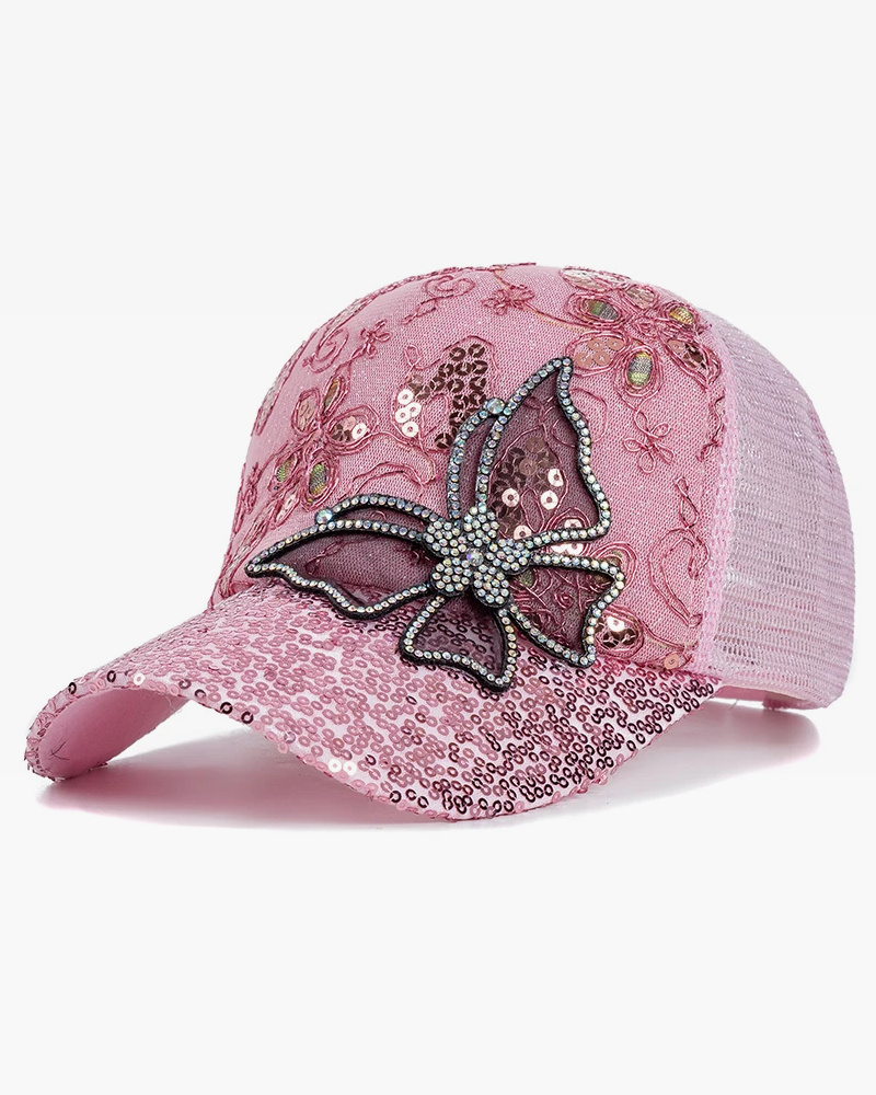 Jeweled hat on sale