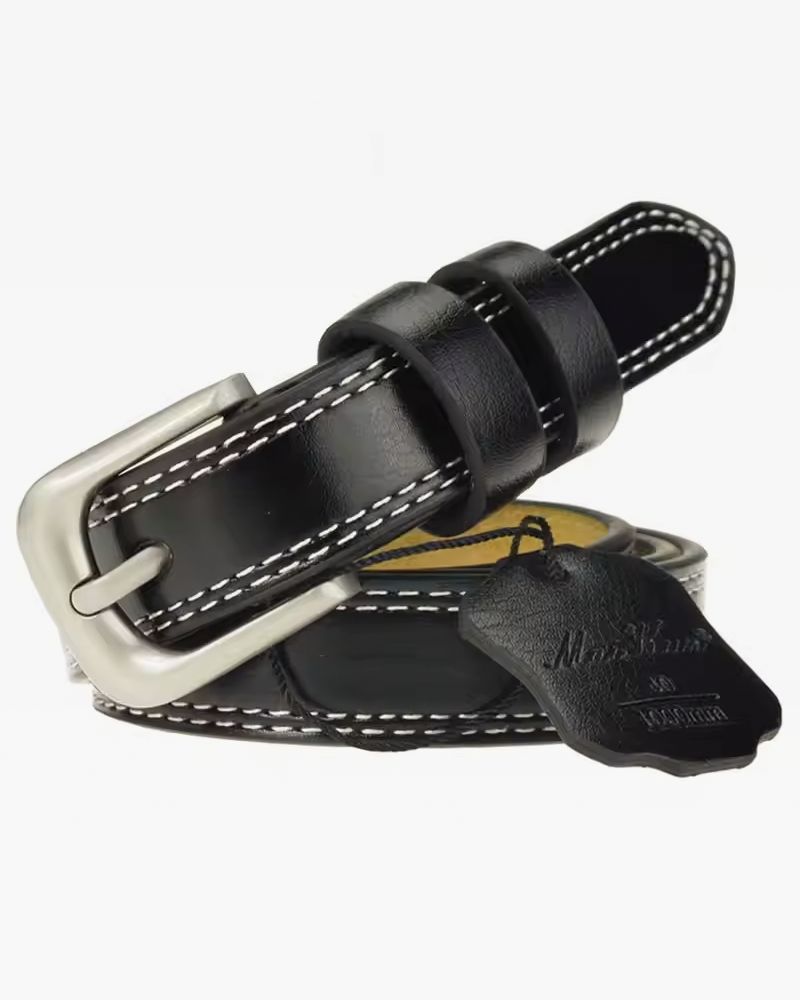 Black Belt White Stitching