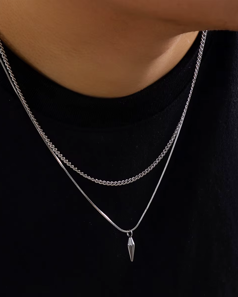 Spike Pendant Necklace