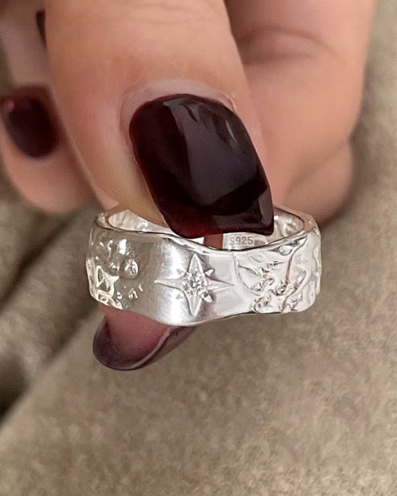 Y2K Silver Ring