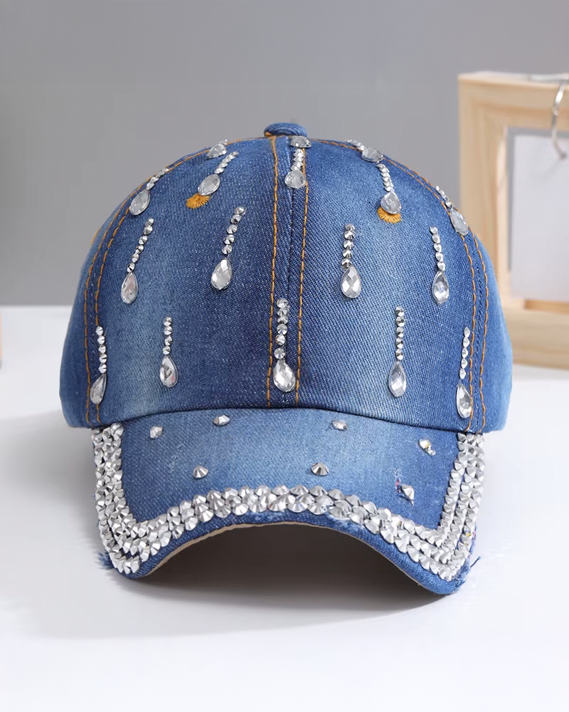 Rhinestone Baseball Hat