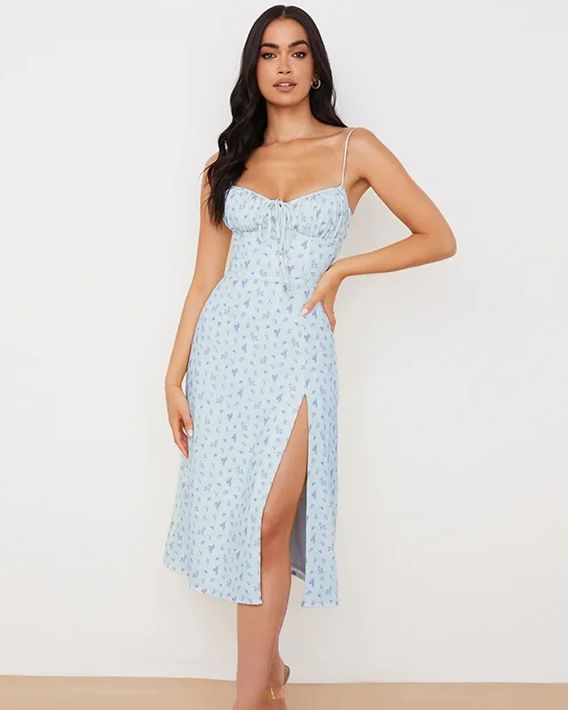 Y2K Floral Dress