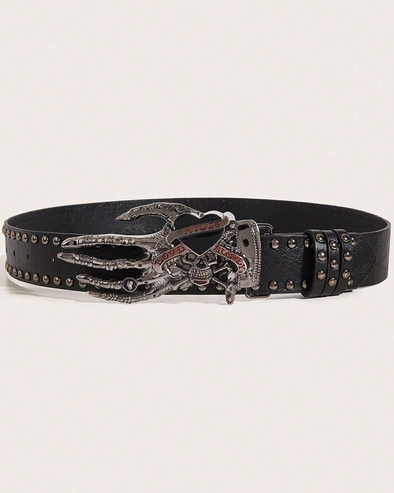 Skeleton Hand Belt