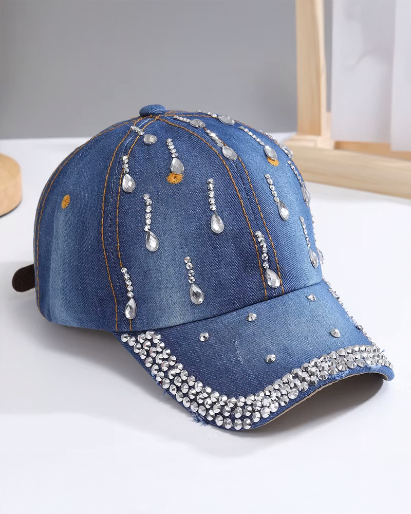 Rhinestone Baseball Hat