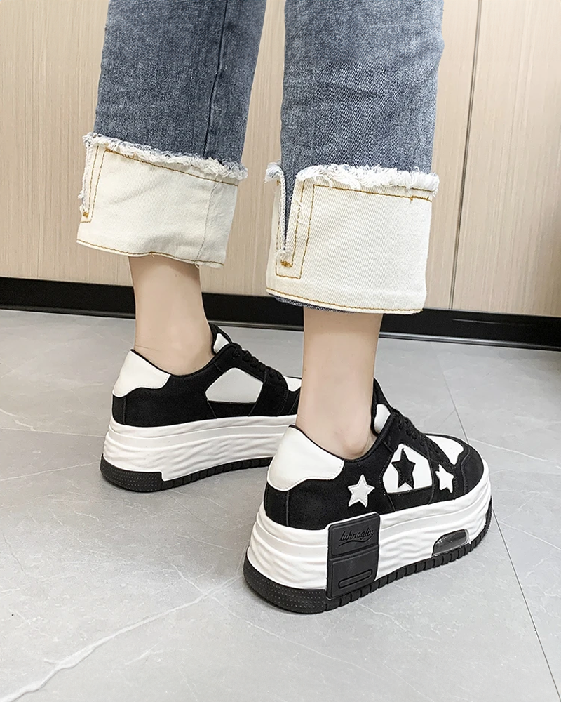 Star Platform Sneakers