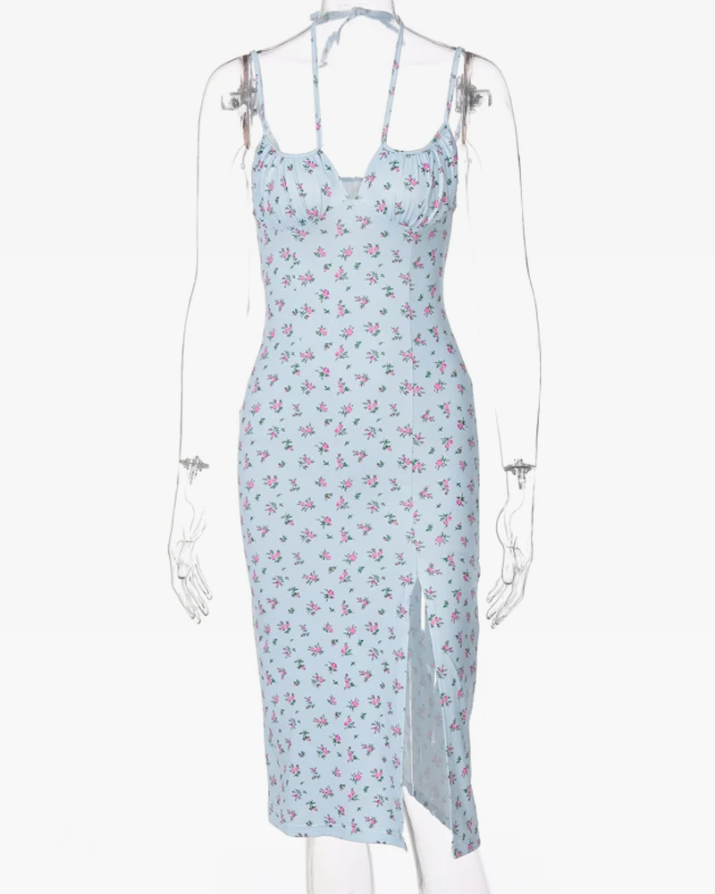 Y2K Floral Dress