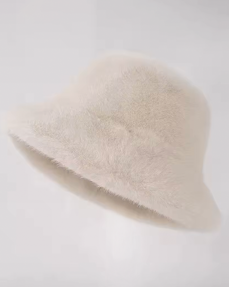 Faux Fur Bucket Hat