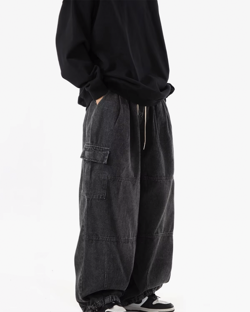 Baggy Cargo Jeans Men