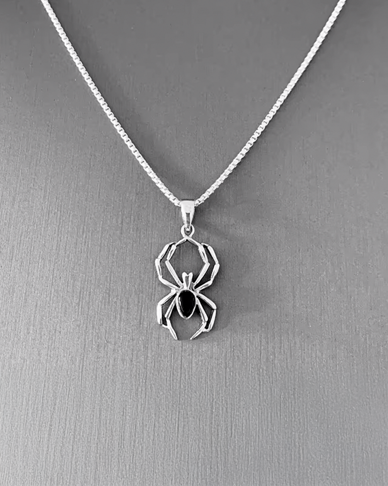 Spider Pendant Necklace