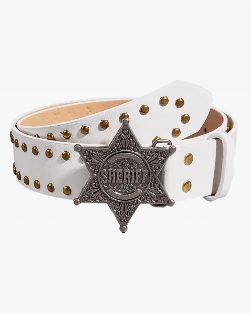 Sheriff Star Belt