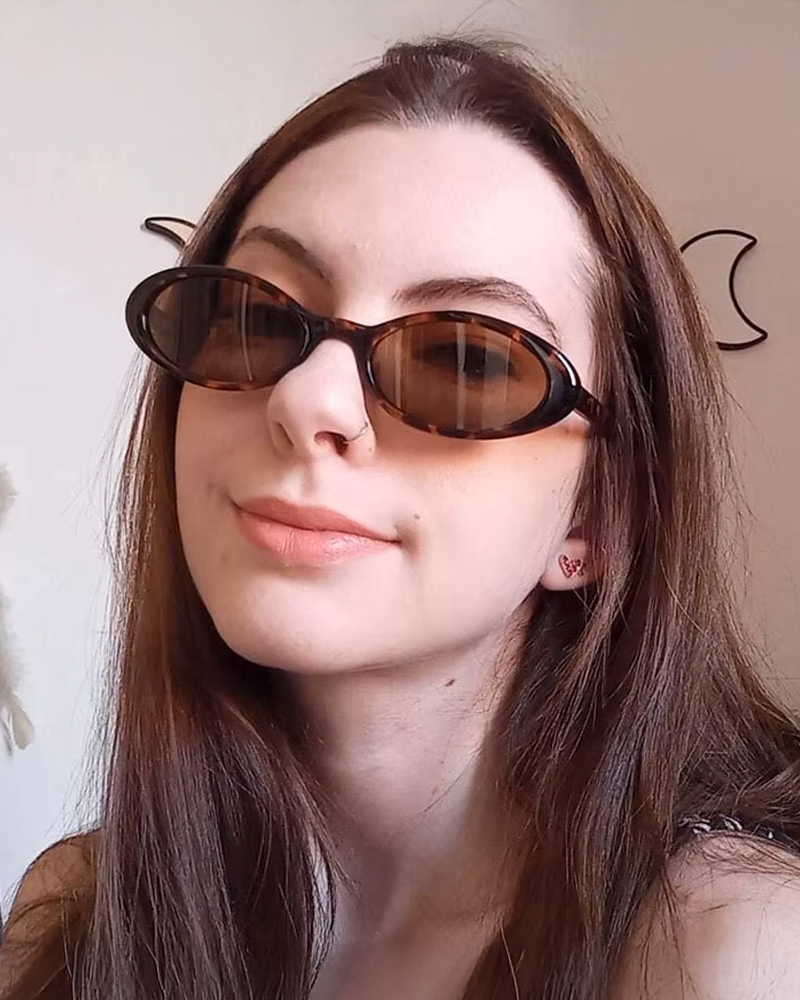 Oval Sunglasses Womens