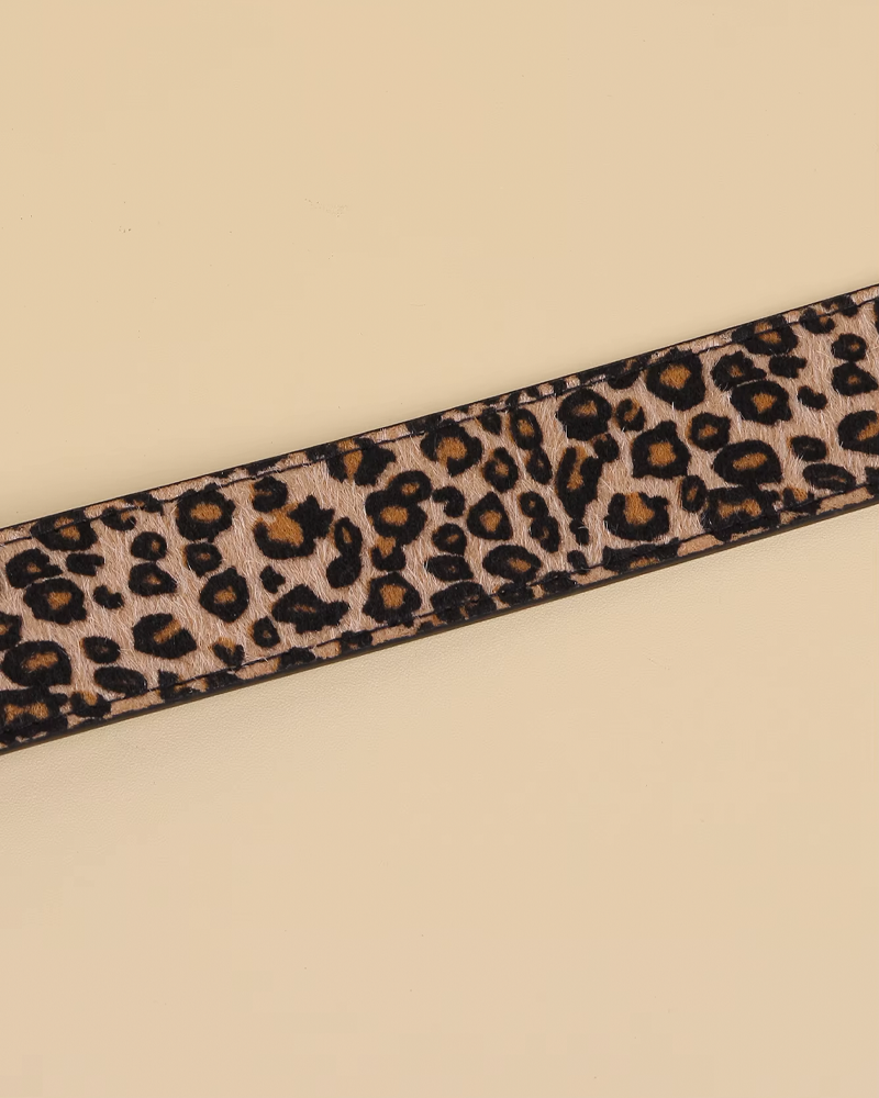 Belt Leopard Print