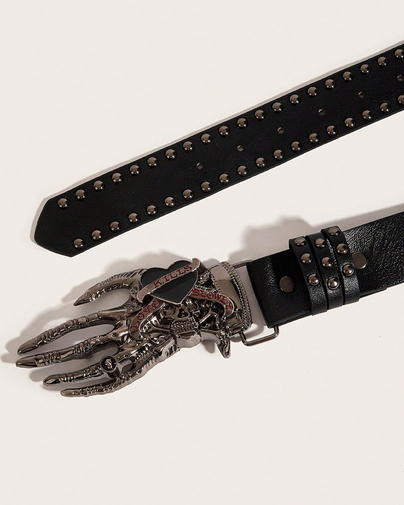 Skeleton Hand Belt