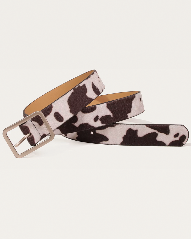 Cow Pattern Belt