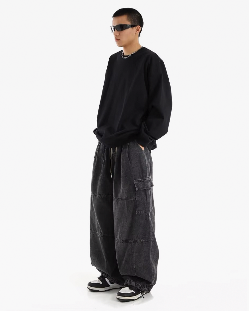 Baggy Cargo Jeans Men