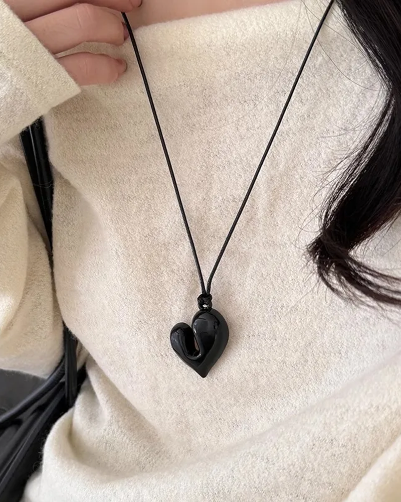 Chunky Heart Necklace