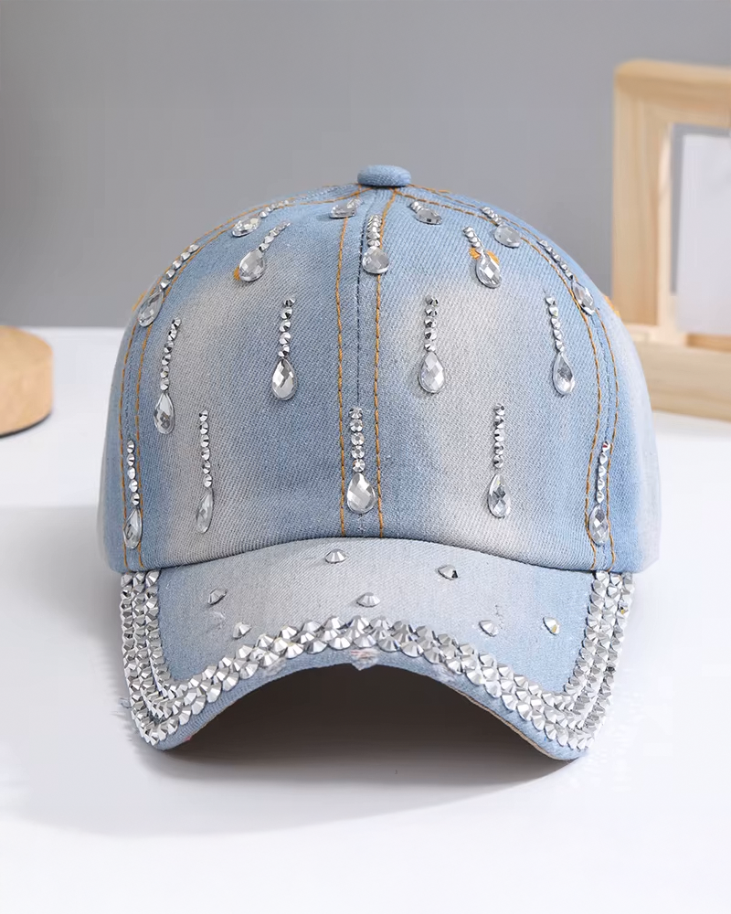 Rhinestone Baseball Hat
