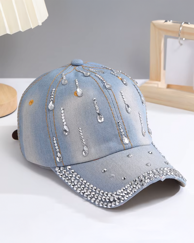 Rhinestone Baseball Hat