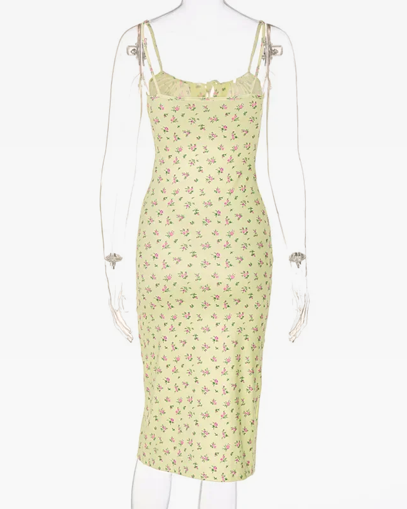 Y2K Floral Dress