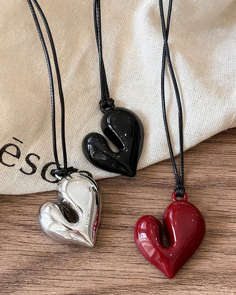 Chunky Heart Necklace