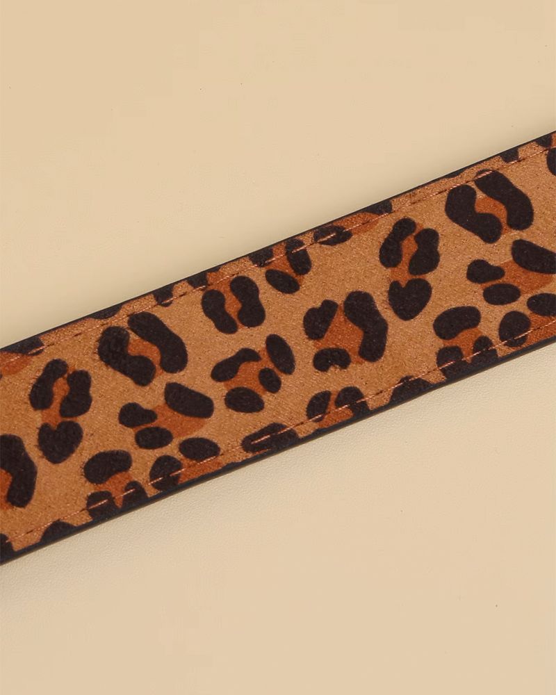Belt Leopard Print