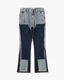 Patchwork Jeans Mens