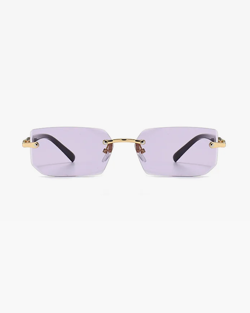 Rimless Rectangle Sunglasses