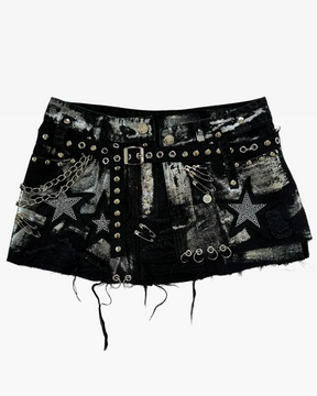 Y2K Black Mini Skirt