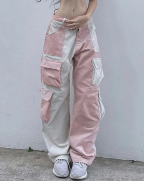 Corduroy Cargo Pants Womens