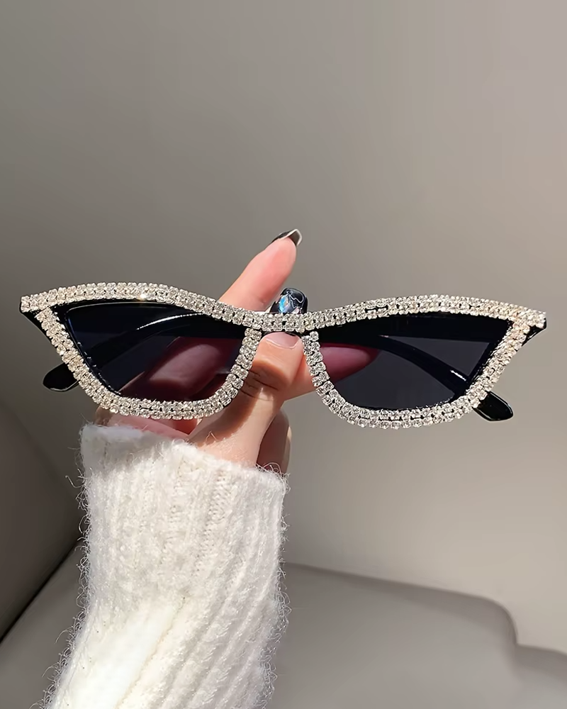 Sunglasses With Rhinestones