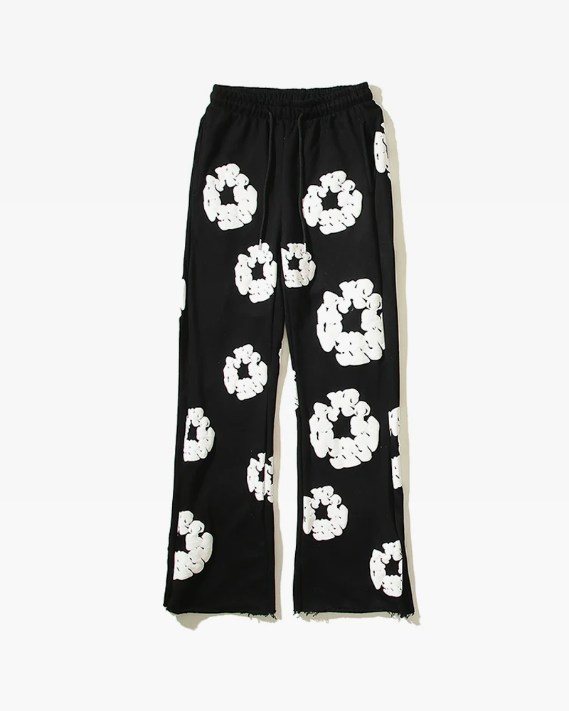 Flower sweatpants best sale
