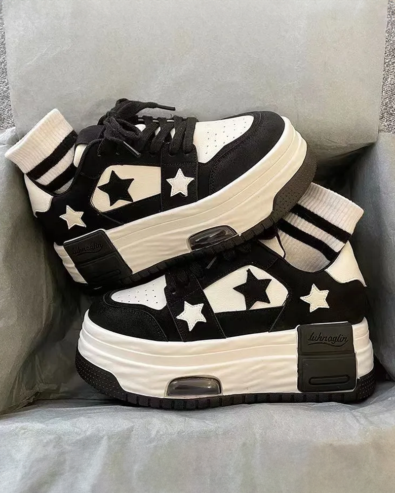 Star Platform Sneakers