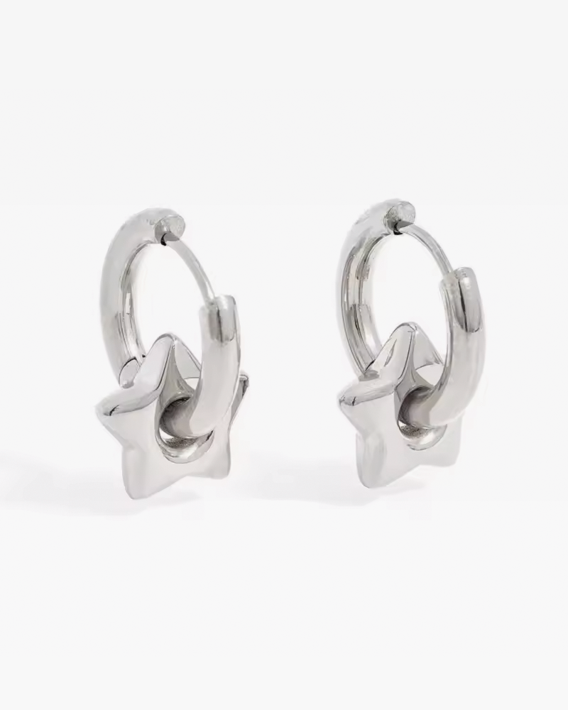 Y2K Star Earrings