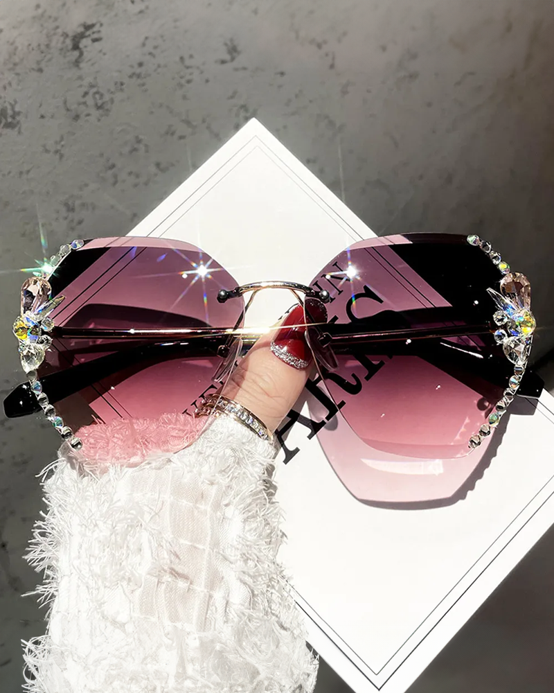 Women's Sunglasses With Rhinestones