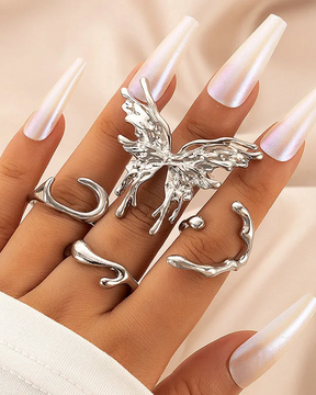 Butterfly Ring Silver