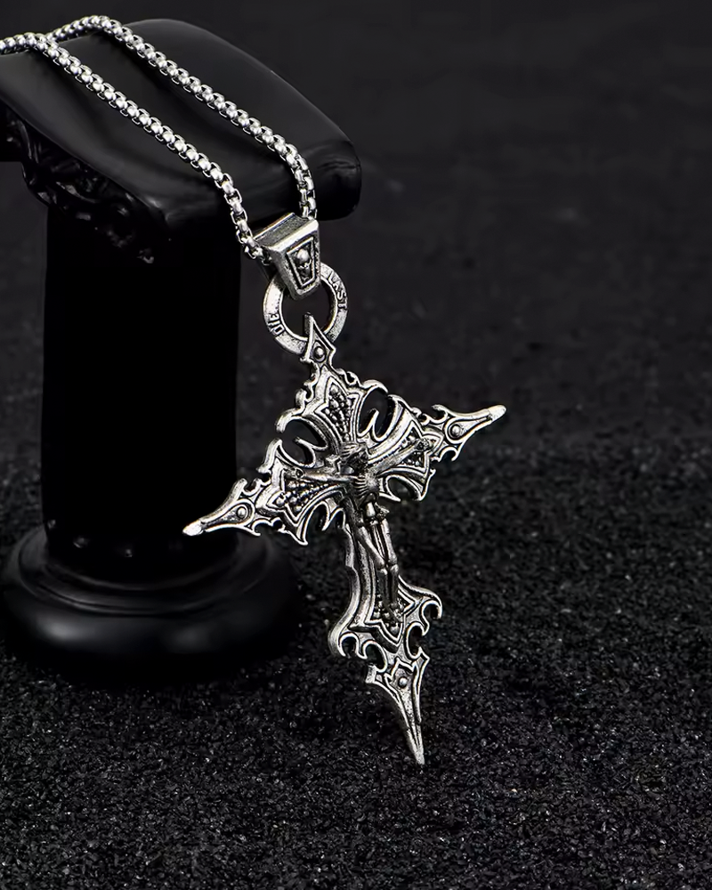 Gothic Cross Necklace