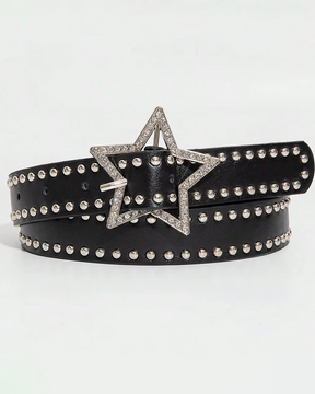Studded Star Belt