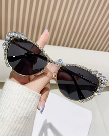 Y2K Rhinestone Sunglasses