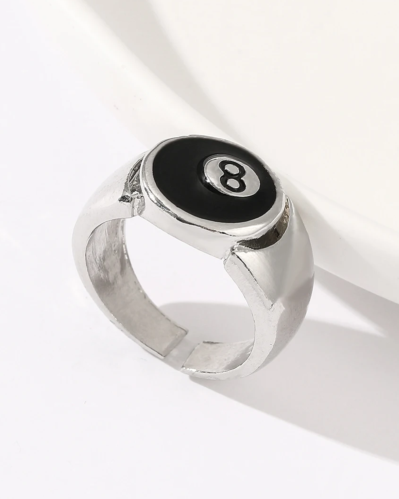 8 Ball Ring | Y2K Wave