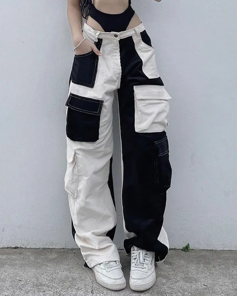 Cargo Corduroy Pants