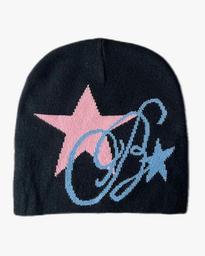 Y2K Star Beanie