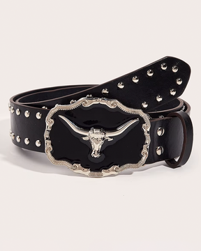 Black Cowgirl Belt