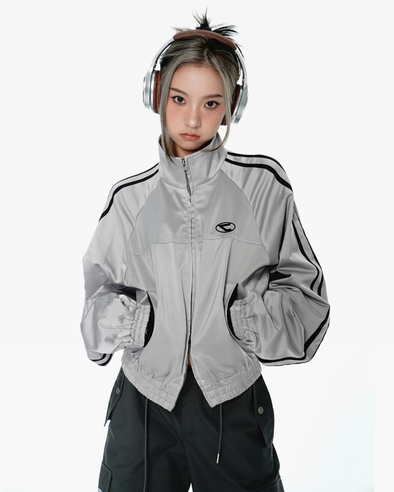 Silver Track Jacket