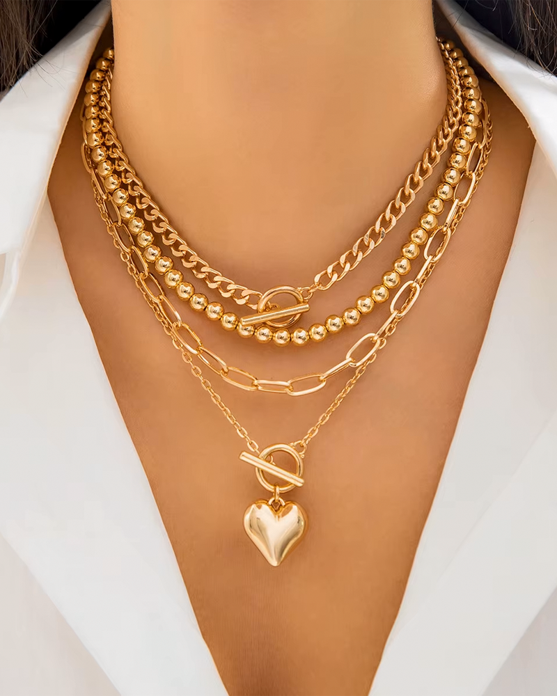 Heart Y2K Necklace