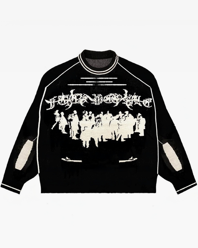 Y2K Grunge Sweaters
