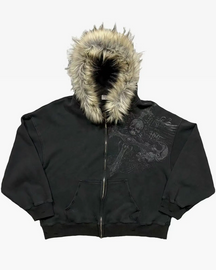Fur Hood Hoodie
